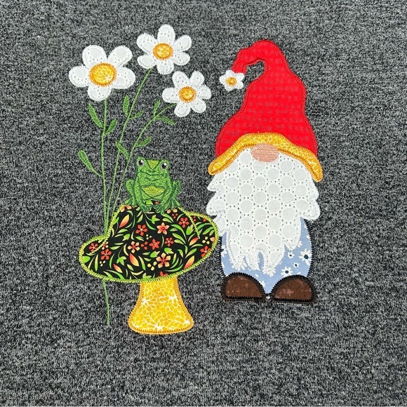 Cactus + Pearl Gray Gnome Knit Top - Picture 3 of 9